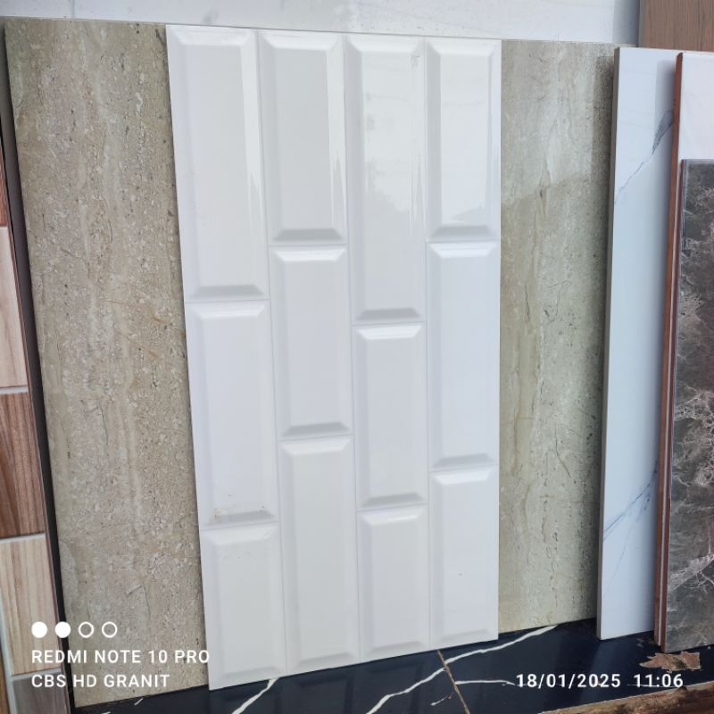 Keramik 30x60 Kobe White Platinum