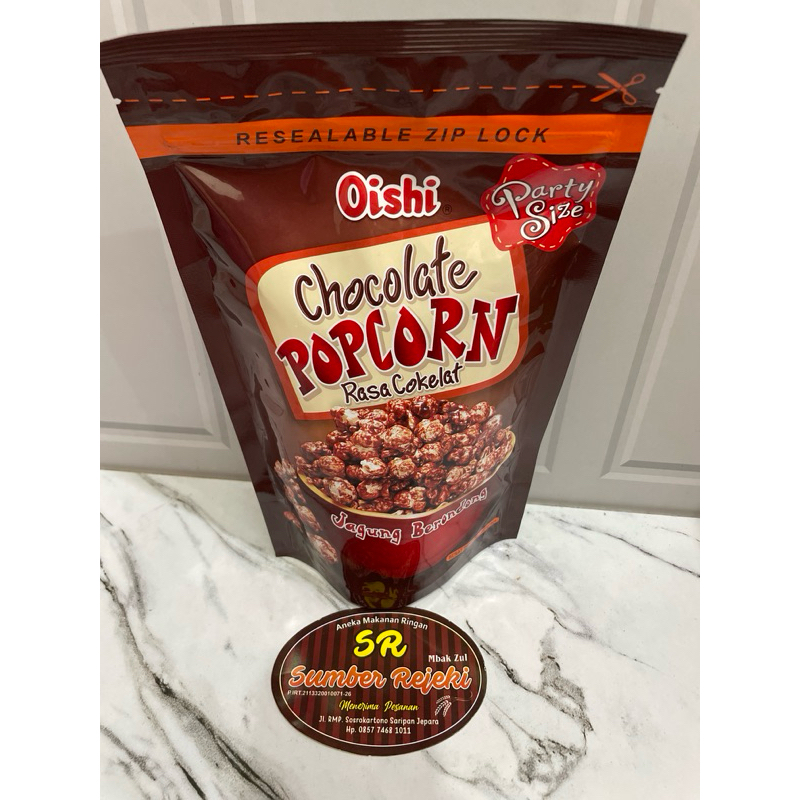 

OISHI POPCORN POUCH ISI 100 GRAM