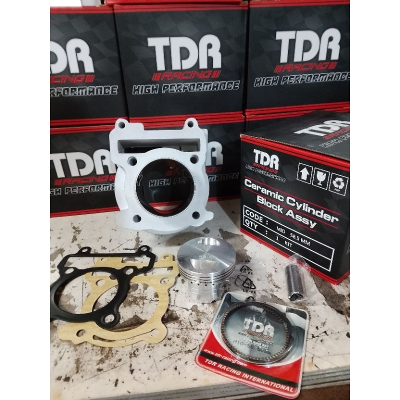 BLOK SET PISTON YAMAHA MIO xb 58.5 TDR RACING CERAMIC