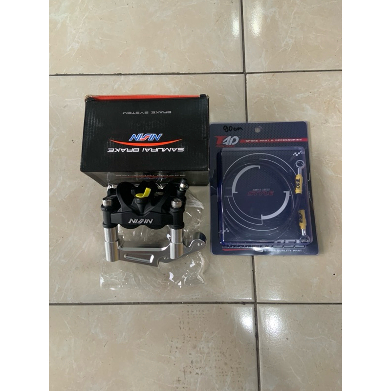 kaliper nissin set breket ninja