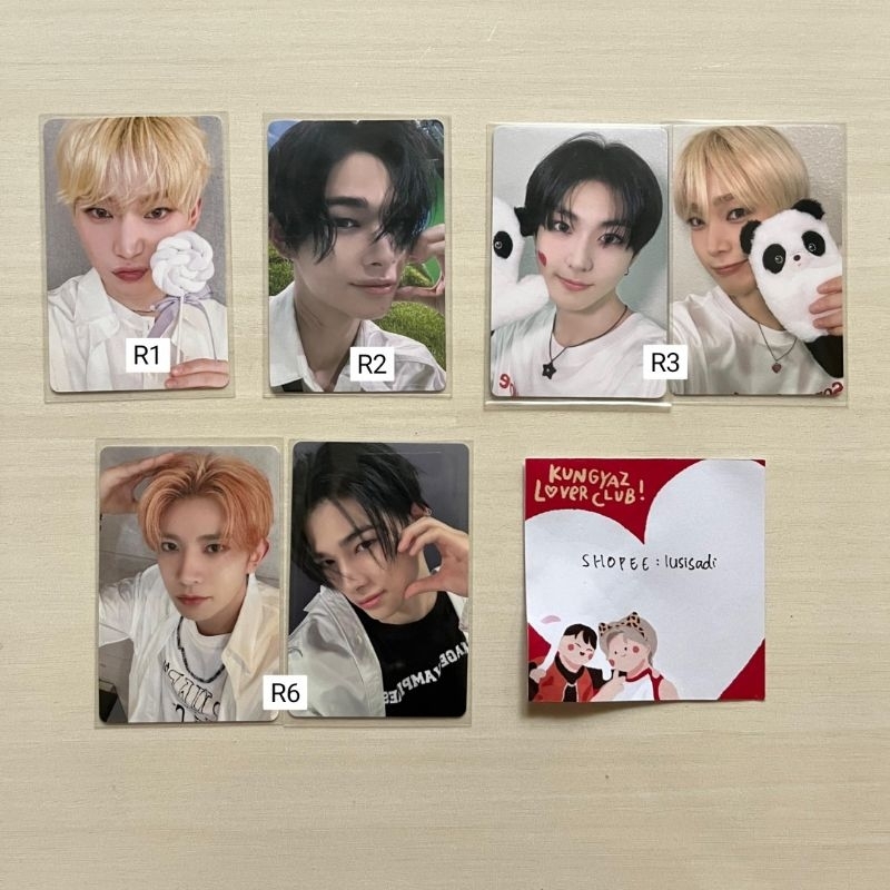 ENHYPEN Luckydraw Yizhiyu / LD YZY ROMANCE:UNTOLD PC Photocard - Heeseung, Jay, Jake, Sunghoon, Suno