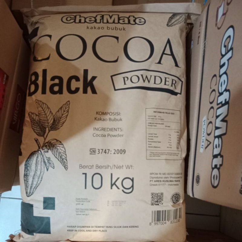 

chefmate cocoa powder black 10 kg / sak
