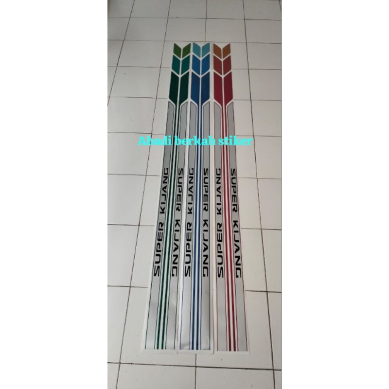 stiker mobil kijang super 90 long