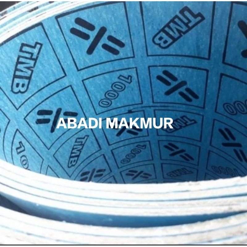 

Packing Mesin Industri Gasket TMB Biru Lembaran Asbes 2mm 1,27M x 1,27M