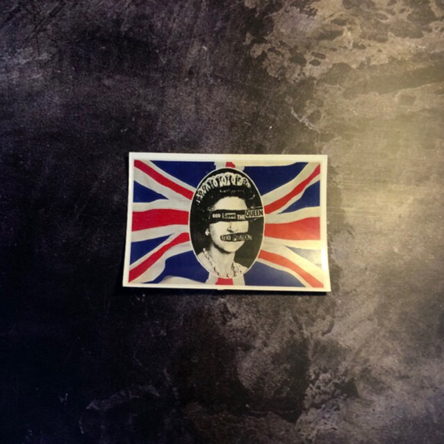 

Sticker England Flag & Queen