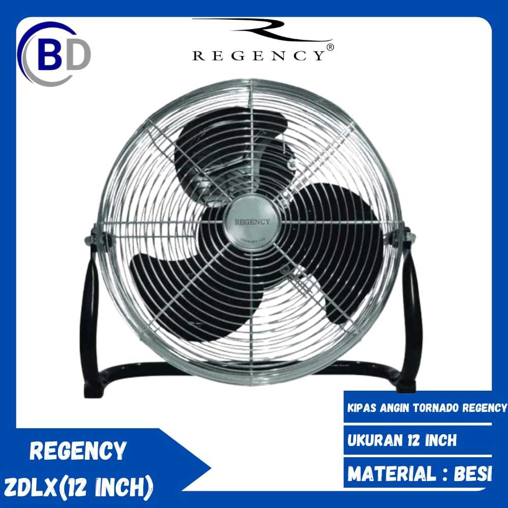 Regency Kipas Angin Tornado ZDLX 12 Kipas Angin [12 Inch]
