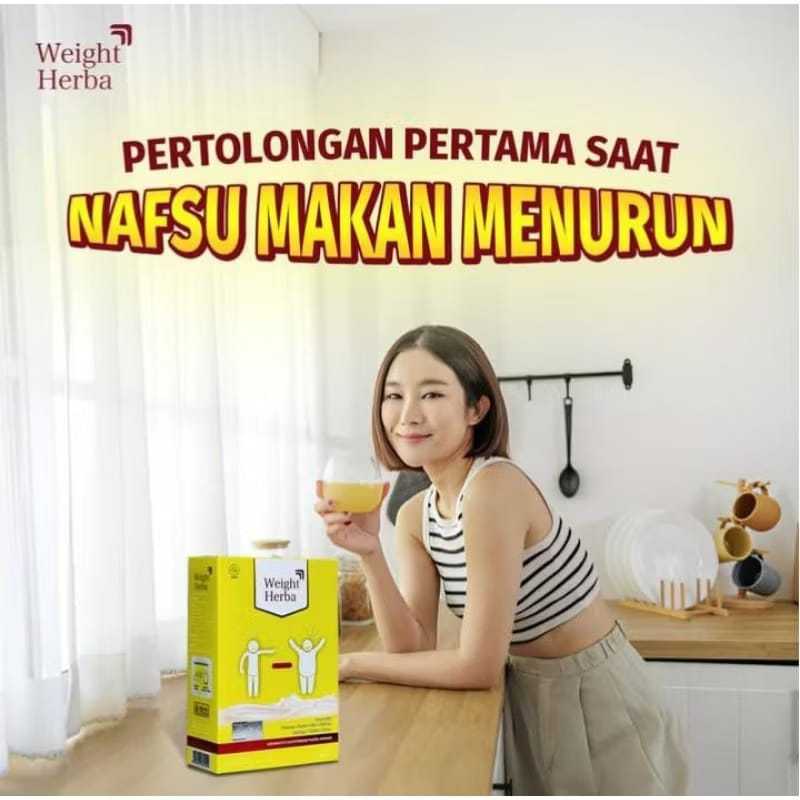 

PROMO !!! WEIGHT HERBA - Susu Gemuk Penggemuk & Penambah Nafsu Makan / Badan Sehat Ideal Tanpa Olahraga