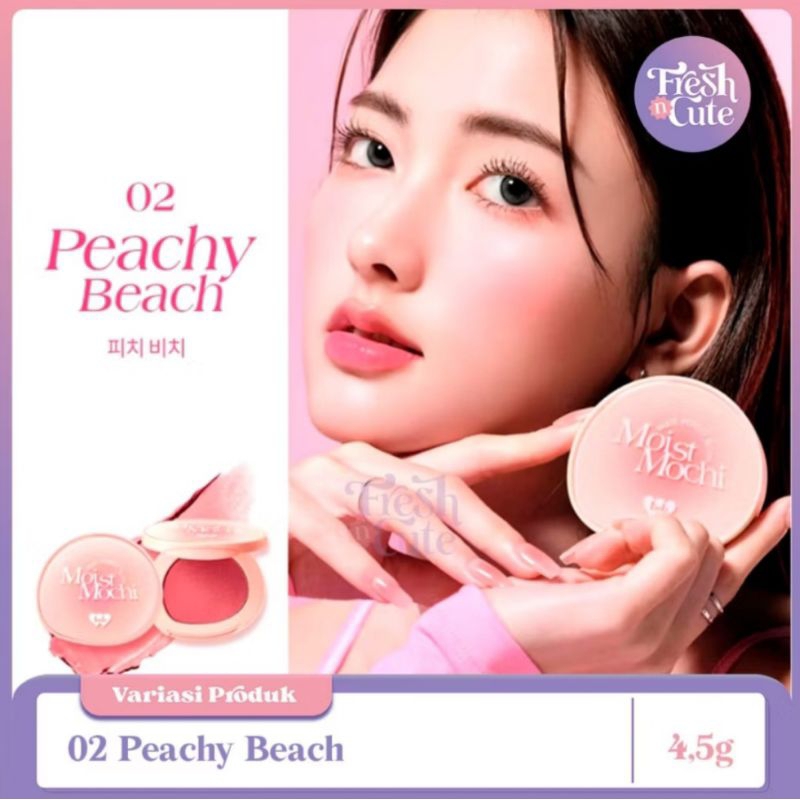 Preloved Barenbliss Blush Mochi moist 02 Peachy Beach