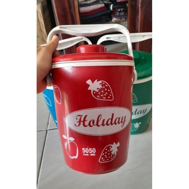 rantang holiday/ termos nasi / termos es/ tempat bekal piknik