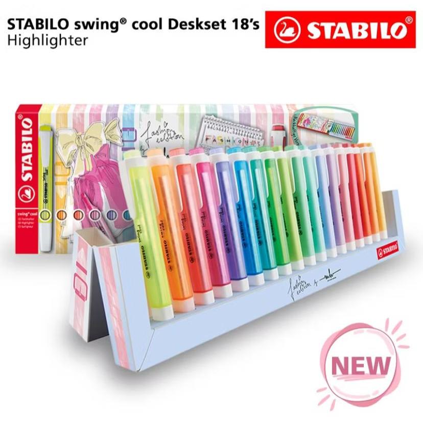 

STABILO swing cool Deskset 18's - Fashion Edition