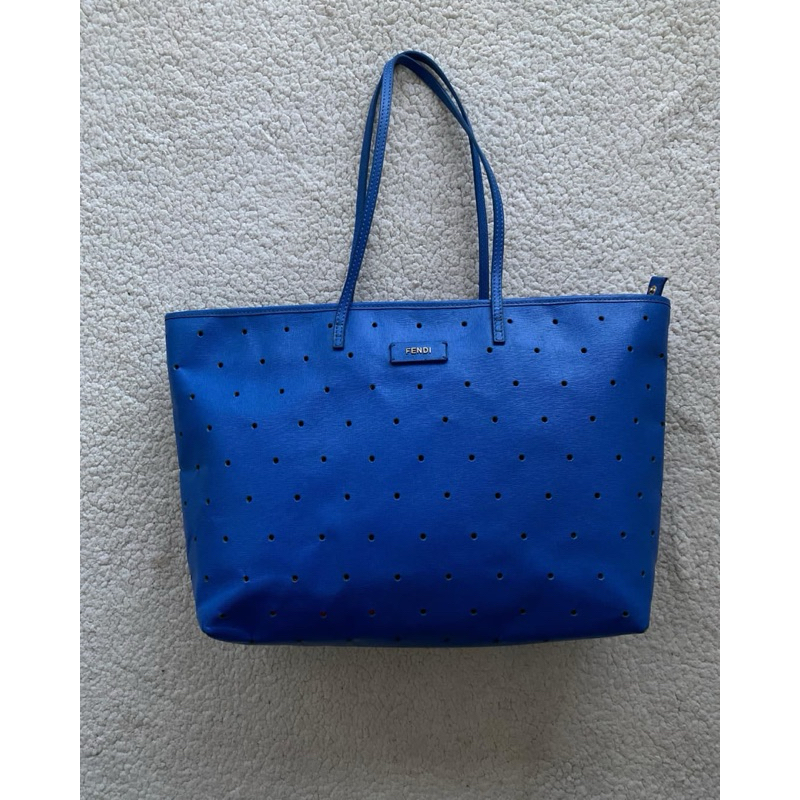 Fendi Tas Tangan Biru