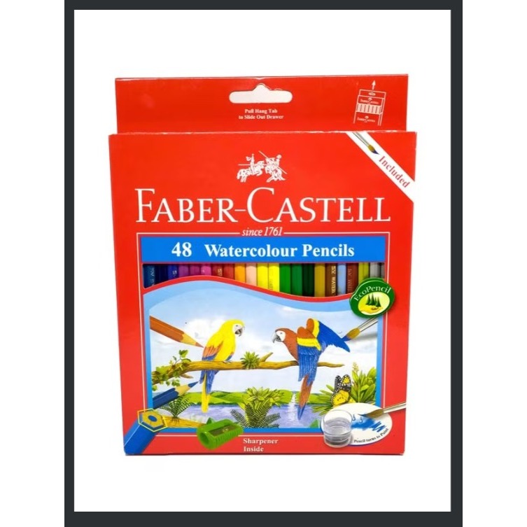 

Faber Castell - Watercolour Pencils Set 48 Warna