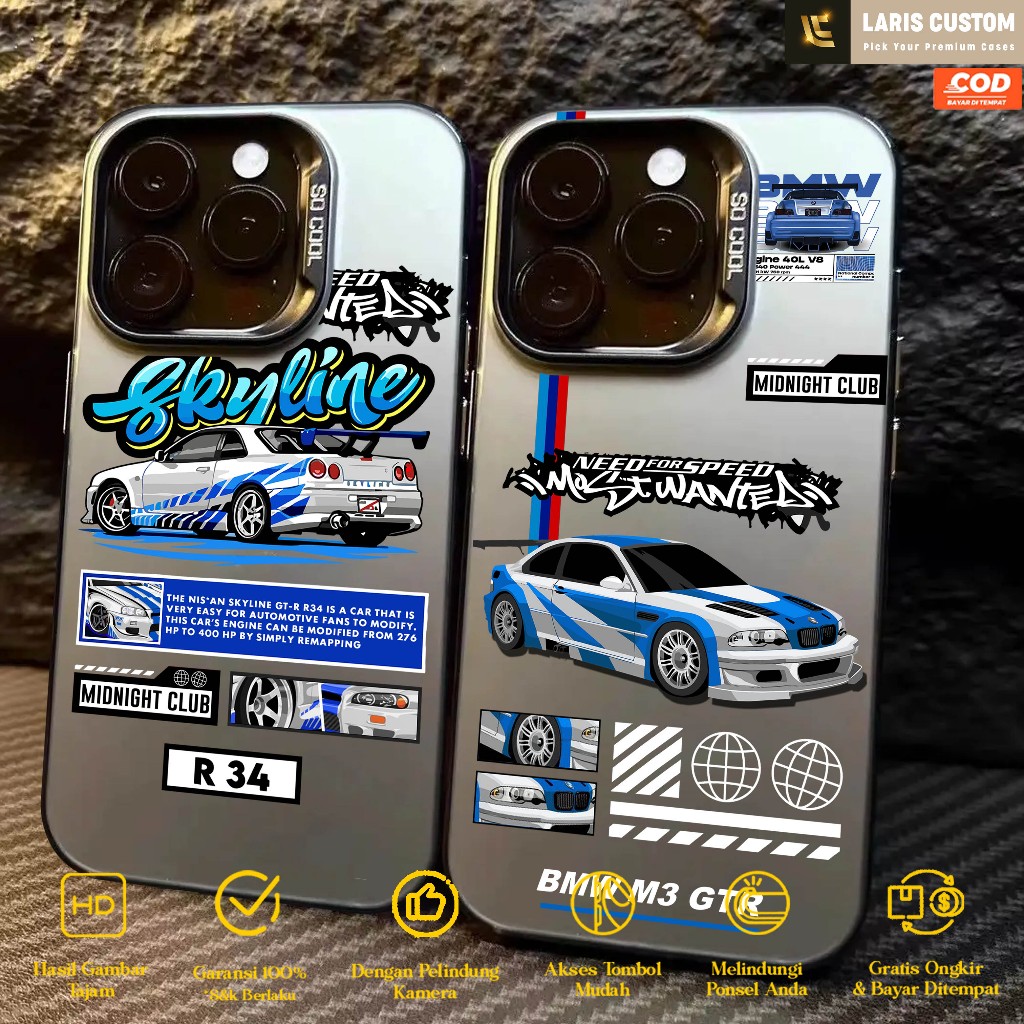 Case Poco X5 5G M3 C40/10C F4 X6 X6 PRO X3 X3 PRO X3 NFC Casing Iphone Premium Matte Hard Casing - C