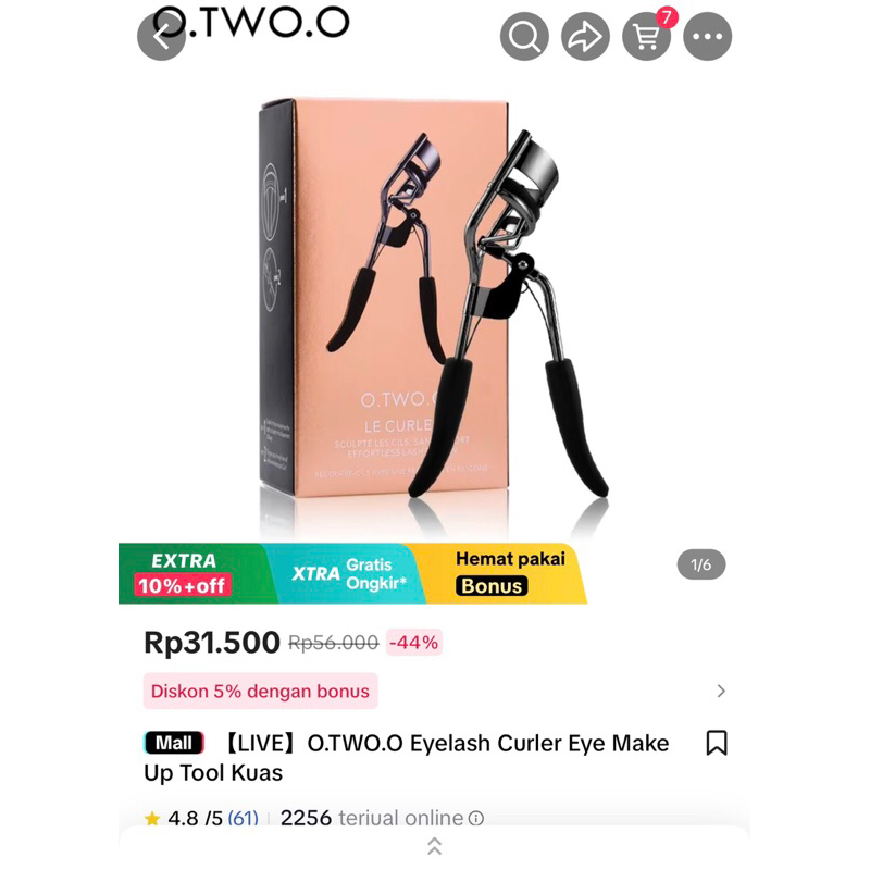 {PRELOVED}O.TWO.O Eyelash Curler Eye