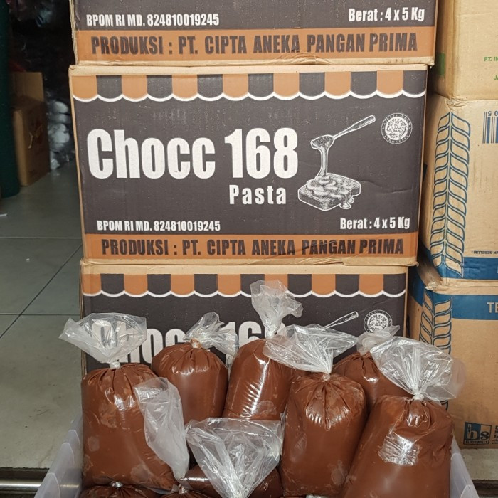 Coklat Pasta Choc 168 200 gram repack