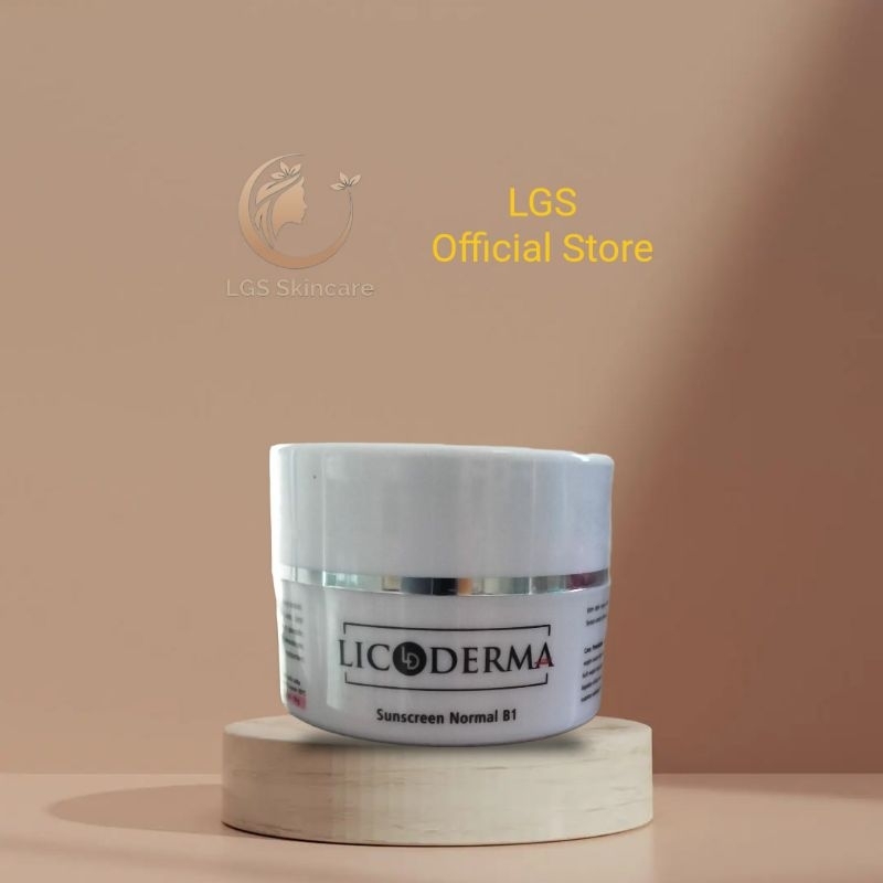 Sunscren Licoderma normal glowing