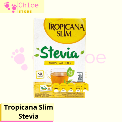 

Tropicana Slim Stevia 1 Sachet