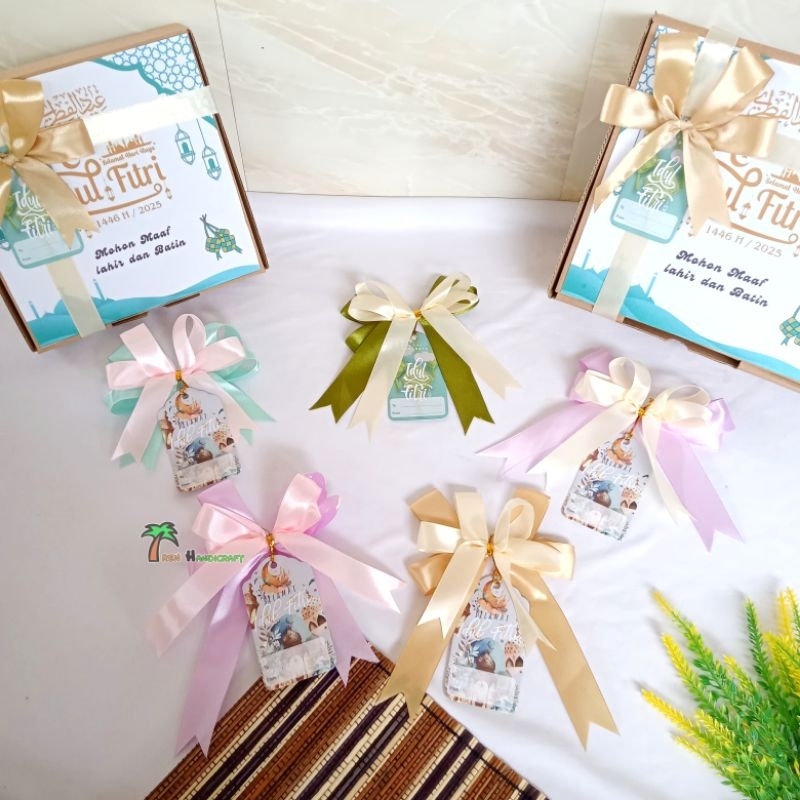 

ARENHANDICRAFT Pita lebaran/pita hampers/pita satin