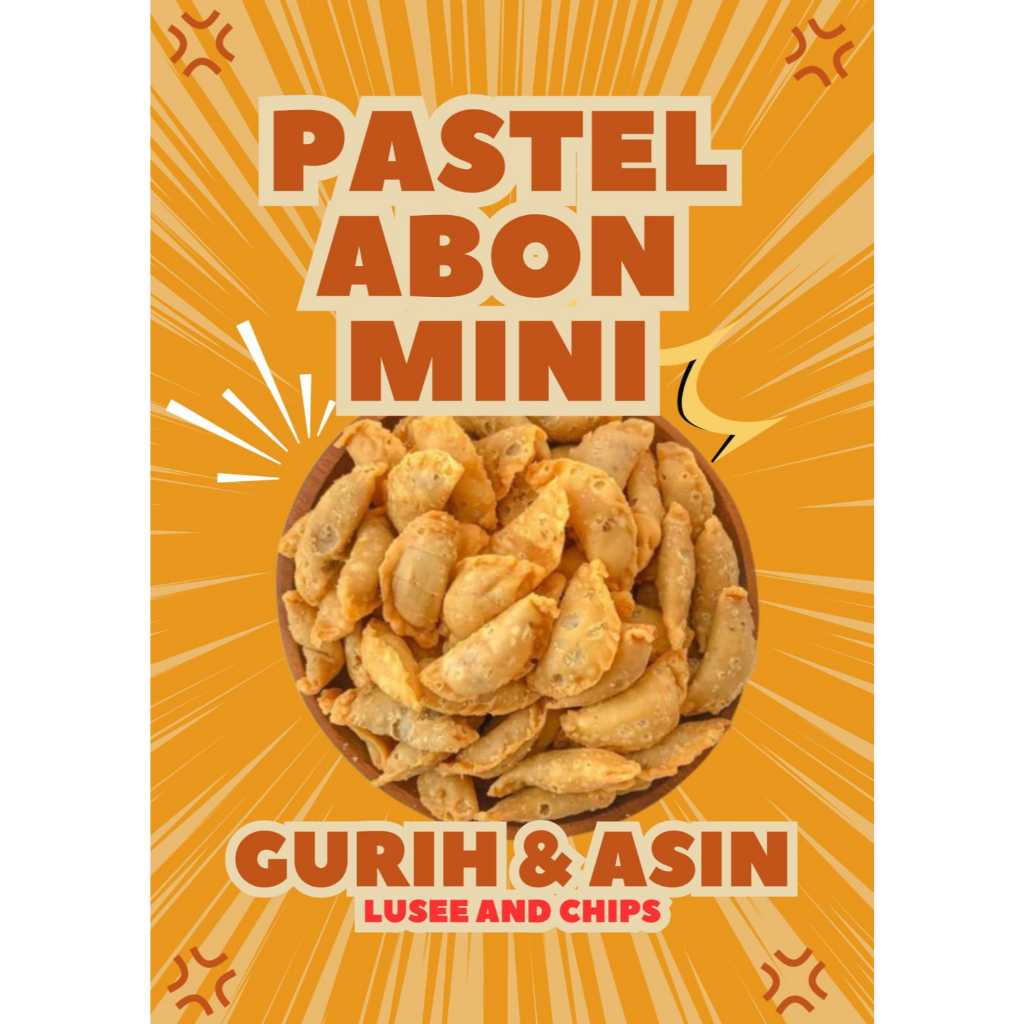 

Pastel Mini Isi Abon Asli Bercampur Rasa Gurih Manis Asin Renyah