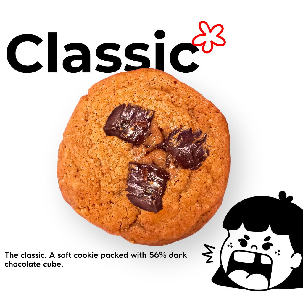 

Soft Baked Cookies (Premium Ingridients) Classic by Grumble Crumble