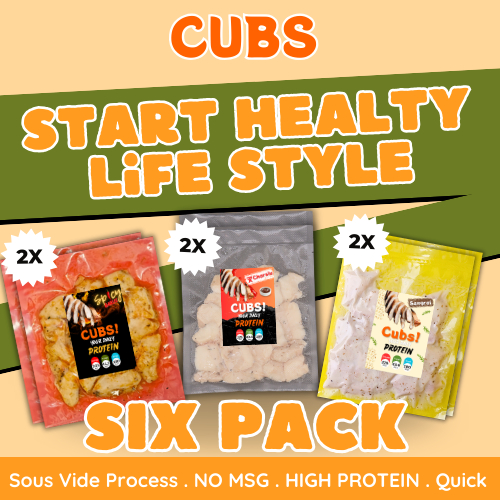 

CUBS Dada Ayam Siap Saji Healty Package SIX PACK BUY 5 GET 6
