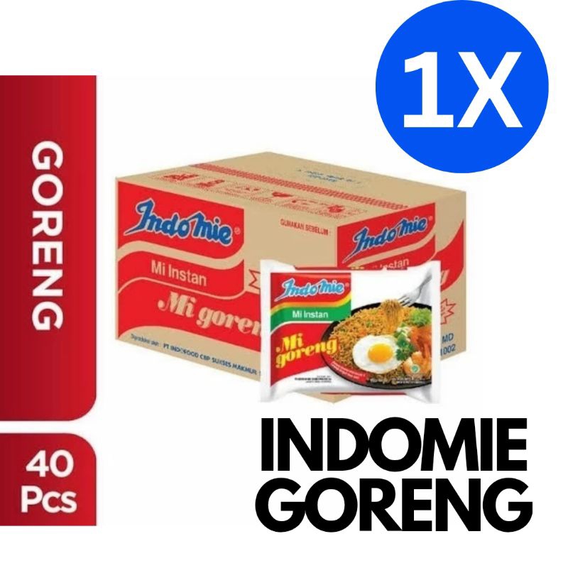 

INDOMIE GORENG ( 40 pc) KHUSUS INSTAN