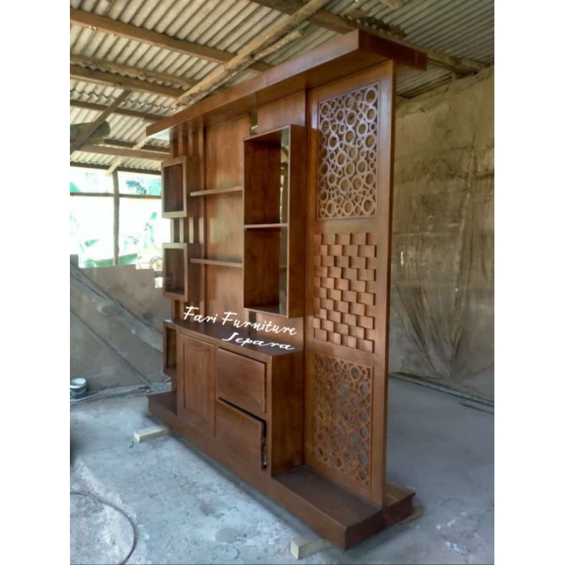 Partisi Penyekat Ruangan Furniture Jepara