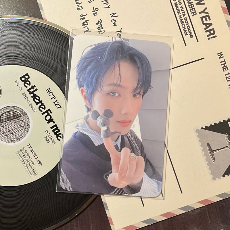 official photocard jisung istj lucky draw everline