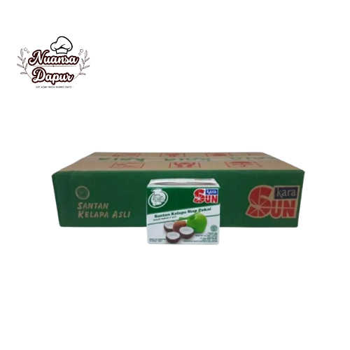 

Sun Kara Santan Kelapa Siap Pakai 200 ml X 12 pcs ( 1 dus )