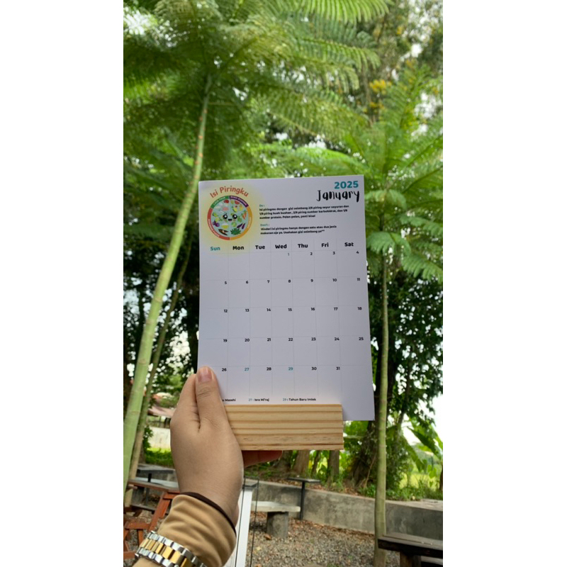 

Kalender Planner + Pola Hidup Sehat