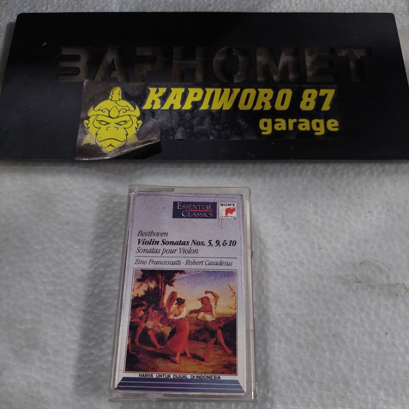Kaset Pita Album Beethoven Violin Sonatas