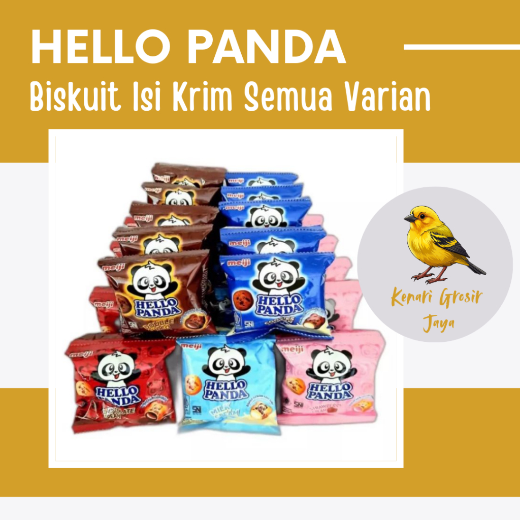 

Hello Panda Biskuit Isi Renceng All Varian 10 Gram x 10 Pcs