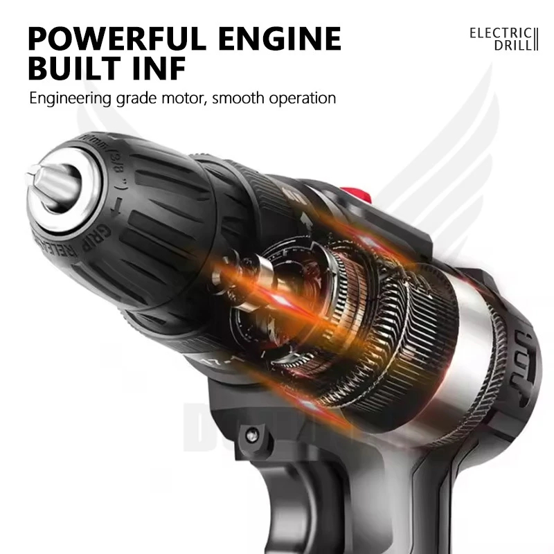 MAKITA 766V Mesin Bor Baterai Tangan Cordless Drill 21VF / Bor Baterai Bor Listrik Bor Tanpa kabel