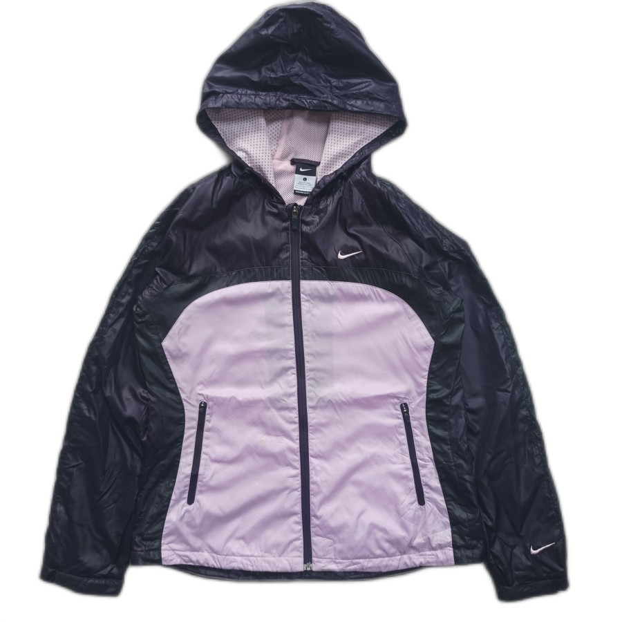 Jaket Naiki twotone women windbreaker running jacket