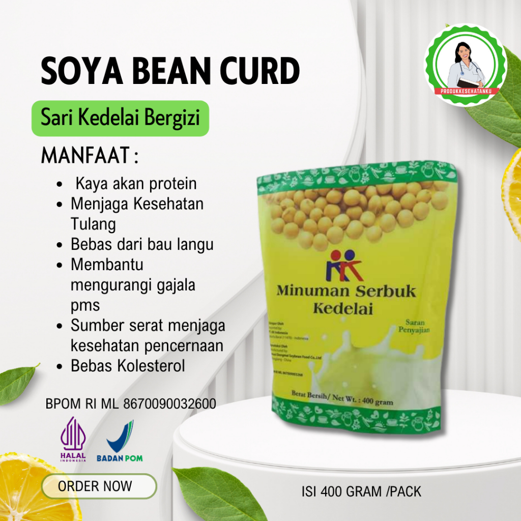 

KK Minuman Serbuk Kedelai Soya Bean Susu Bubuk Kedelai Murni Original KK Indonesia