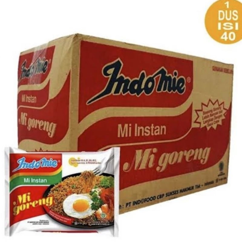 

INDOMIE GORENG 1 DUS ISI 40