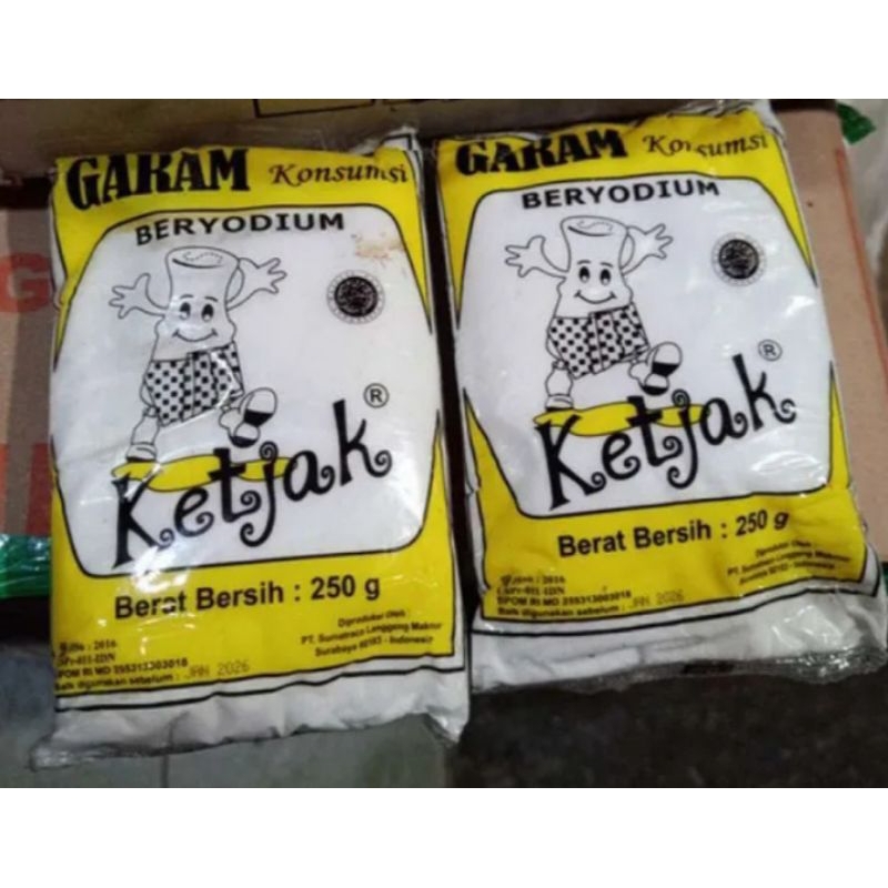 

Garam ketjak 250gr 40 pcs