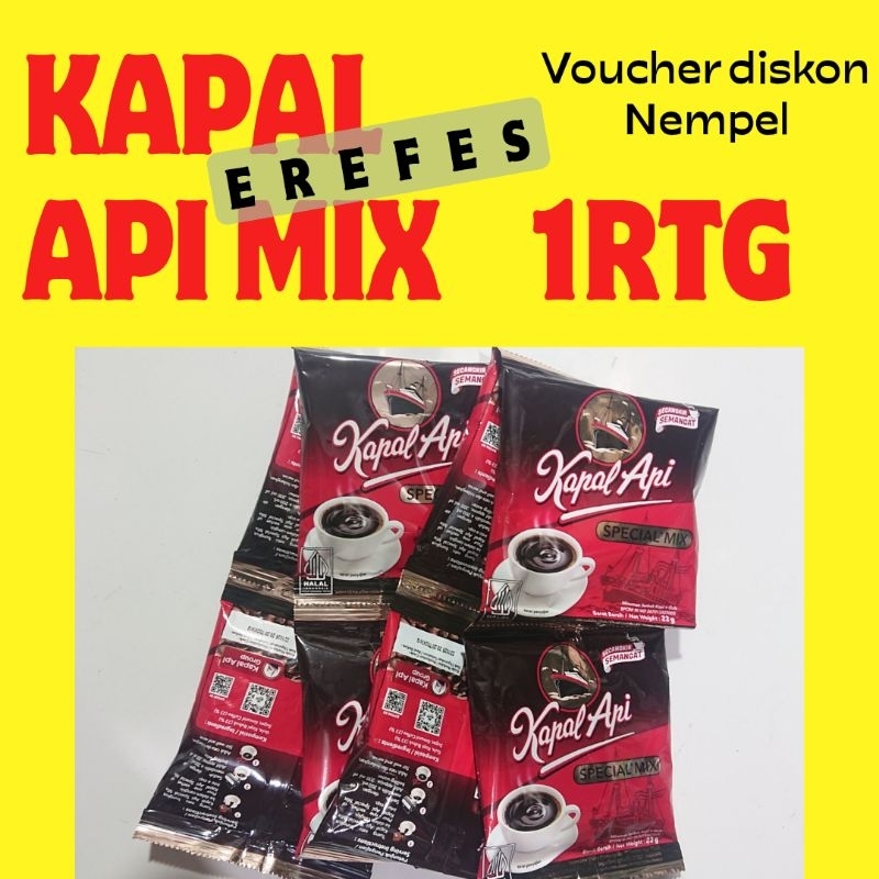 

erefes kapal api mix 1 renteng