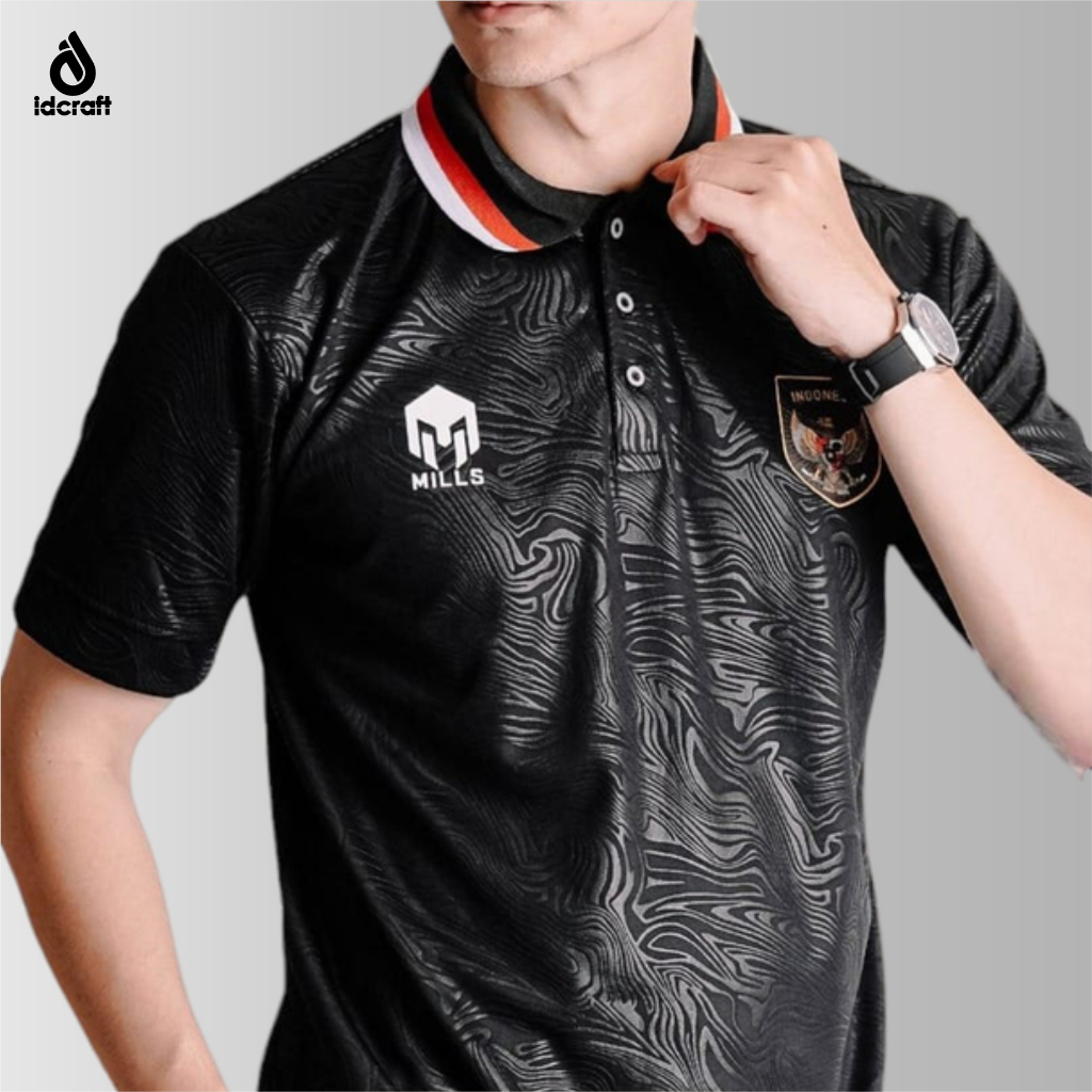 Jersey Timnas Indonesia MILLS Dewasa | Hanya Atasan Original MILLS