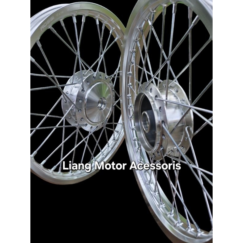 Sepaket Velg Tromol Set Jari2 - Honda Kirana / Supra Fit New / Supra Fit S / Karisma Old (Roda Depan