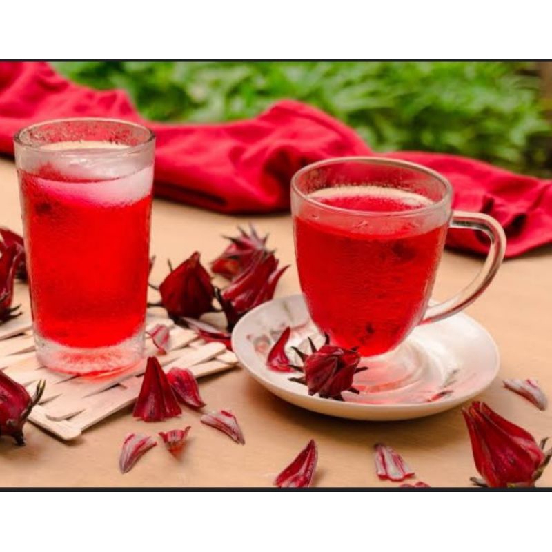 

Minuman Teh Rosella Merah Herbal Segar Sehat | Vitamin C