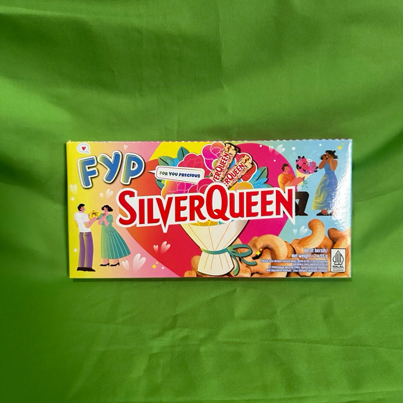 

ADY78 SilverQueen 55gr Cashew Special Edition isi 2pcs