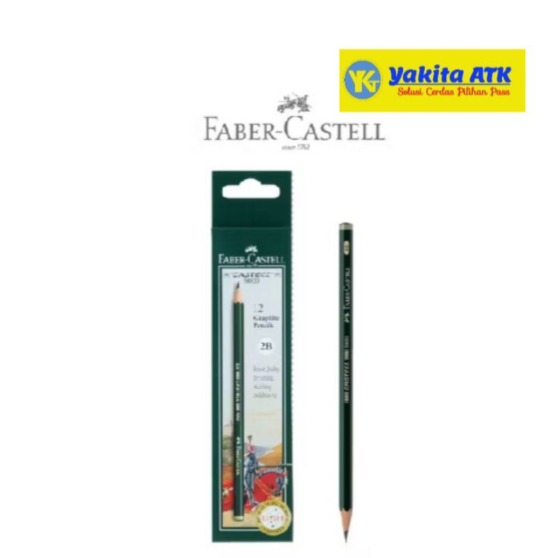 

Pensil 2b Fabercastel 9000