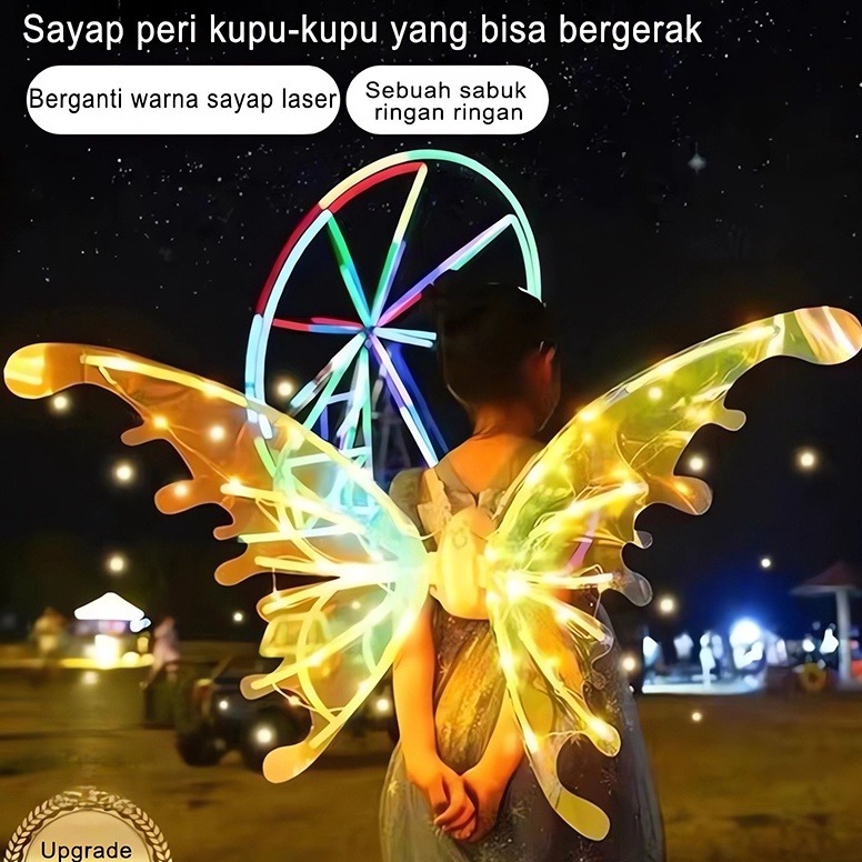 Terbaru Sayap kupukupu Sayap Peri KupuKupuSayap PeriSayap Musik Bercahaya Baru Sayap Bercahaya TrenS