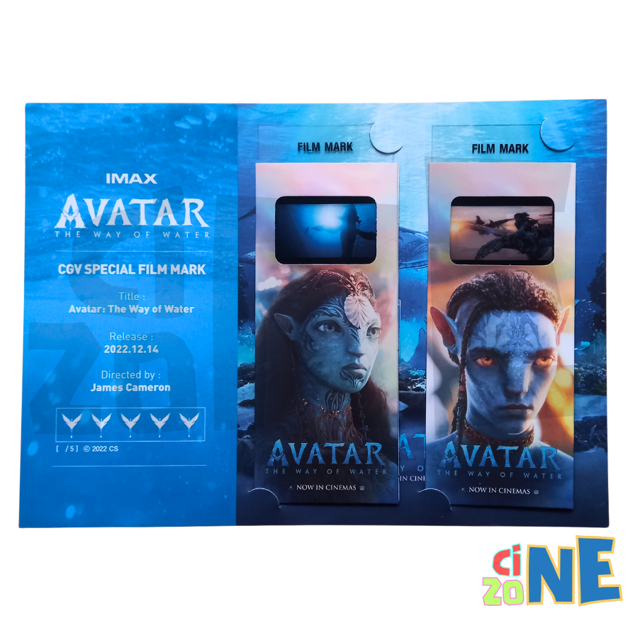 [ READY STOCK ] AVATAR THE WAY OF WATER SPECIAL FILM MARK COLLECTIBLE TICKET CGV KOREA