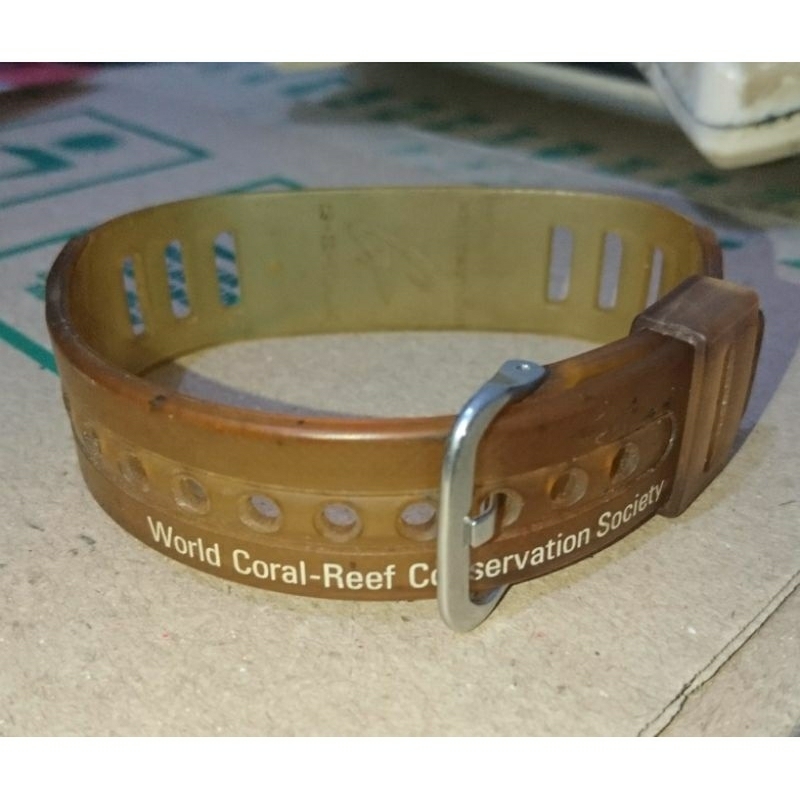 Casio Long Strap Jelly 21mm Original Bekas copotan G-Shock DW-9600 WCCS