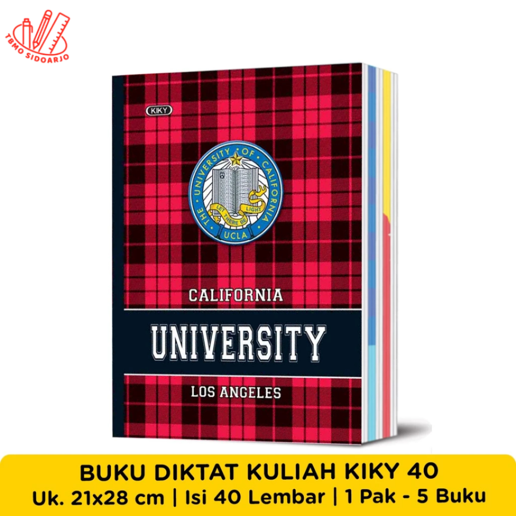 

TBMO KIKY Buku Diktat Kuliah 40 Lembar Uk. 21 x 28 cm - 5 Buku