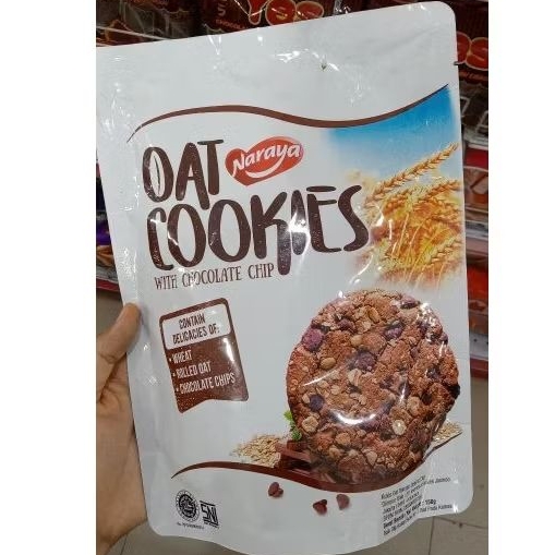 

(ORIGINAL) Oat Naraya Cookies with Chocolate Chip 150g