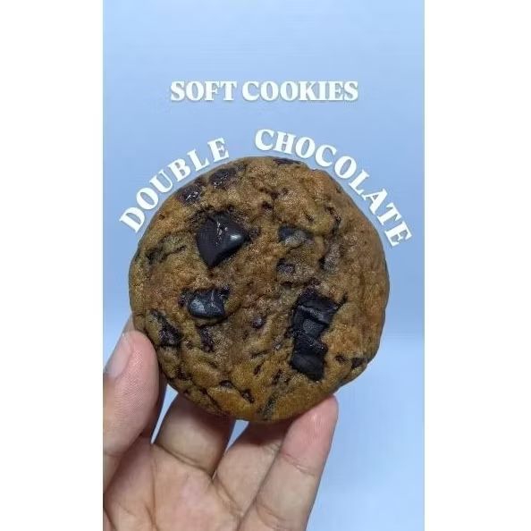 

BEST SOFT COOKIES DOUBLE CHOCOLATE - By Rituremifaku.id - (Buy 6 get 1)