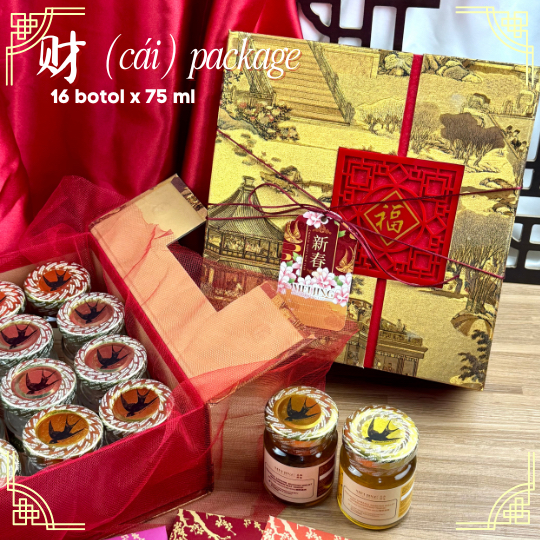 

Chinese New Year Package CNY Hampers Imlek - Cai Package 财 Hampers Mewah Sarang Burung Walet